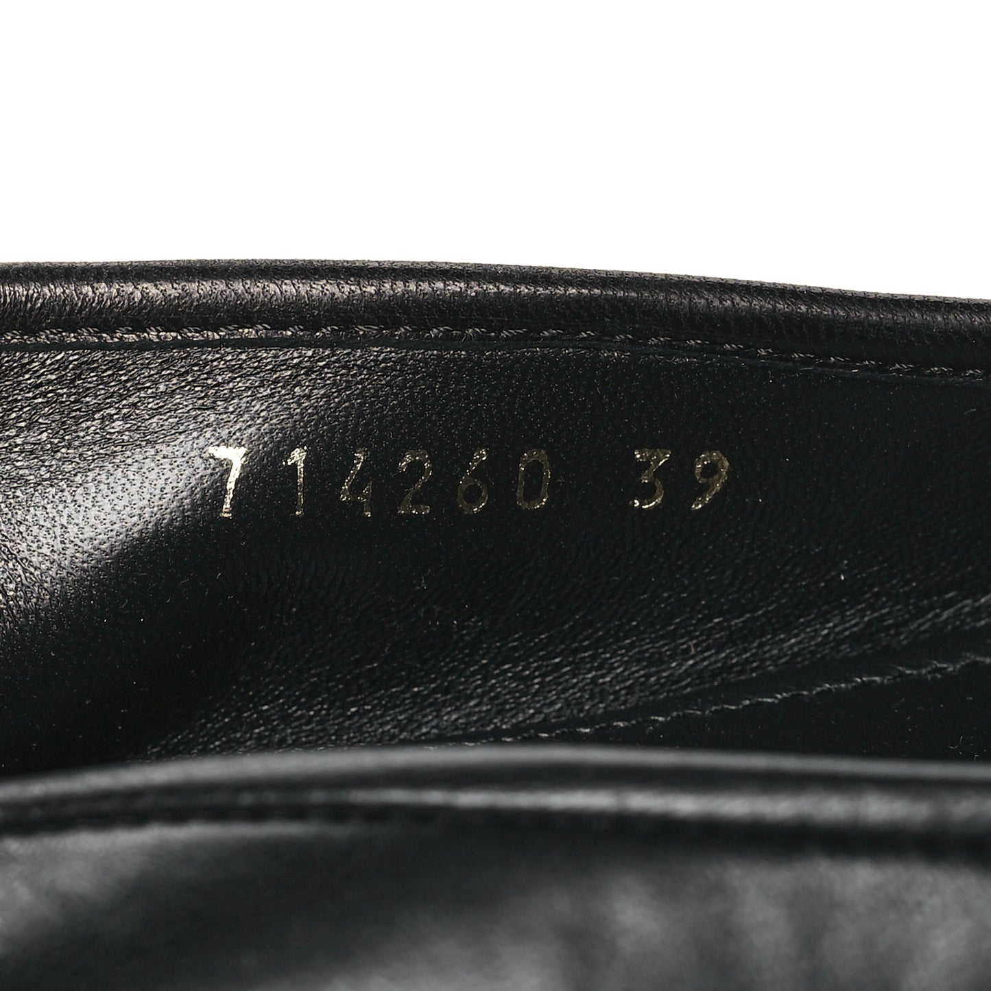 Soft Sheepskin Shiny Anatomic Ballerina Flats 39 Black