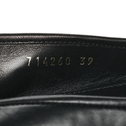 Balenciaga Soft Sheepskin Shiny Anatomic Ballerina Flats 39 Black 7 of 8