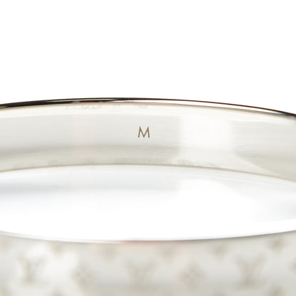Louis Vuitton Palladium Monogram Nanogram Cuff M 5 of 5