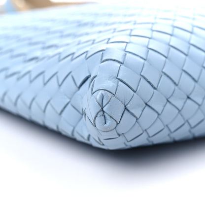 Bottega Veneta Nappa Intrecciato VN Crossbody Messenger Bag Ciel 7 of 13