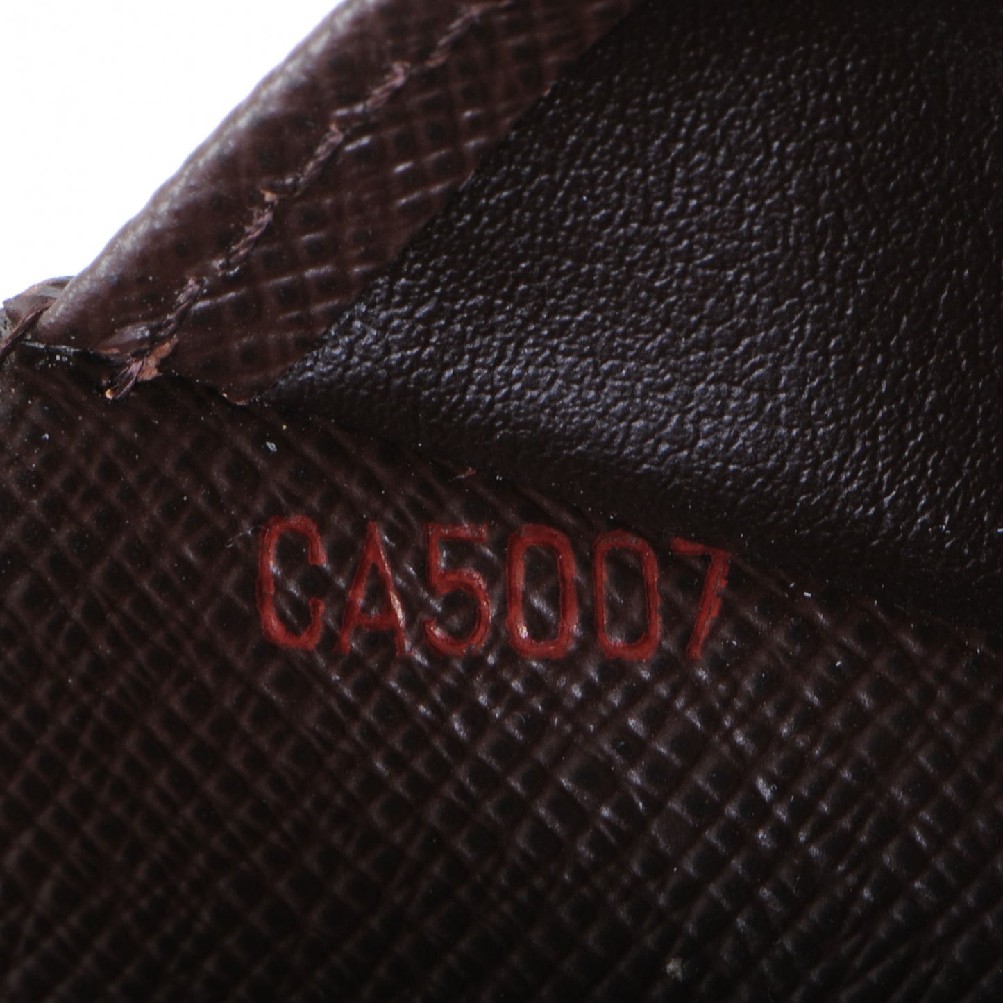 Damier Ebene Small Ring Agenda