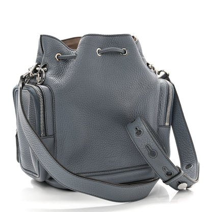 Fendi Cuoio Romano Selleria F is Fendi Grande Mon Tresor Pocket Bucket Bag Nube 2 of 11