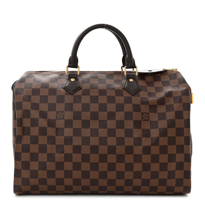 Louis Vuitton Damier Ebene Speedy 35 1 of 10