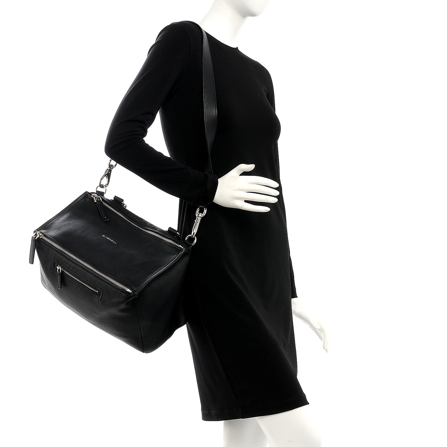 Sugar Goatskin Medium Pandora Black