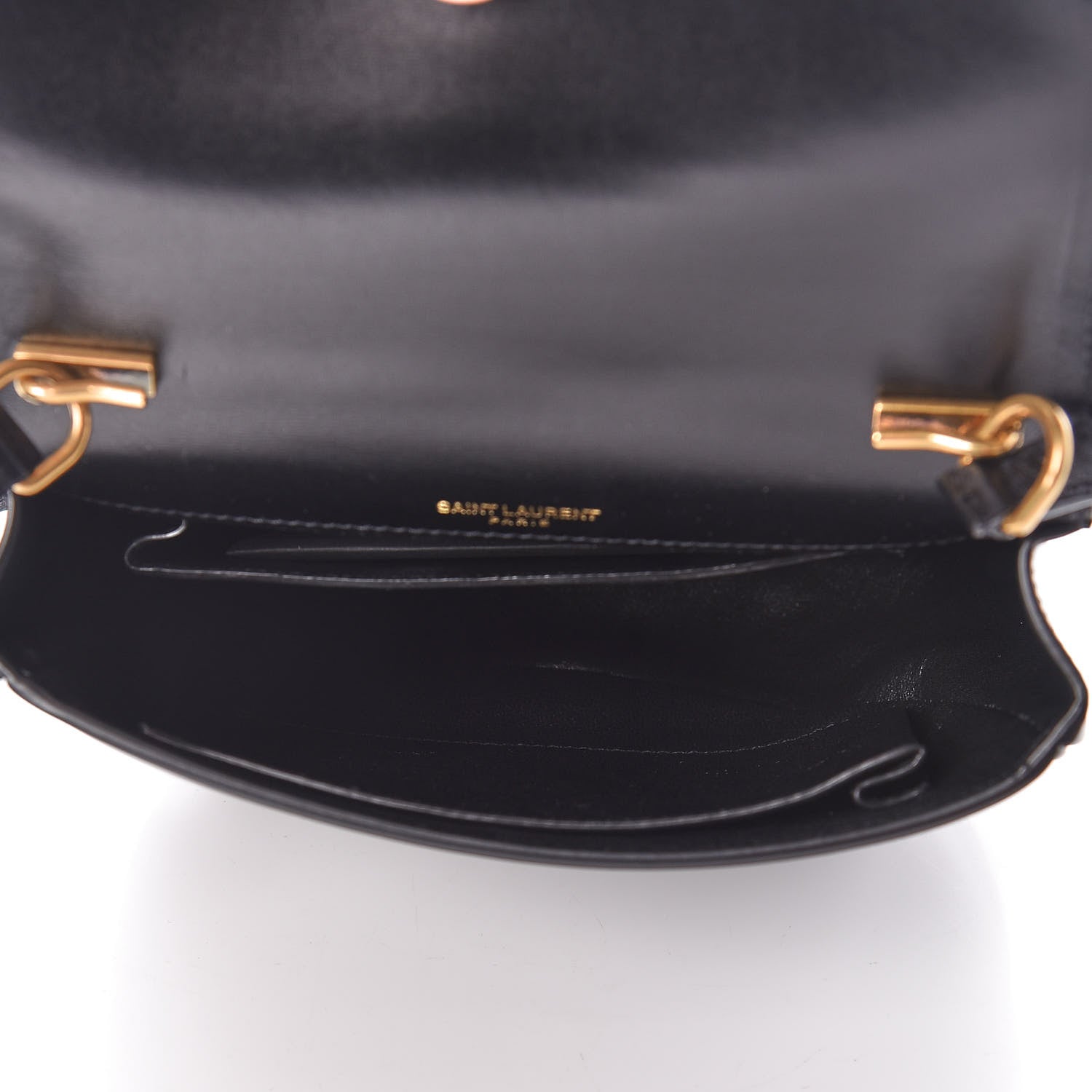 Saint Laurent Calfskin Small Datcha Satchel Bag Black 5 of 10
