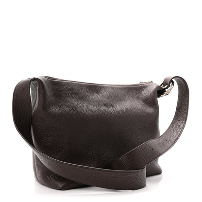 Loewe Grained Calfskin Medium Loop Chocolate 3 of 10