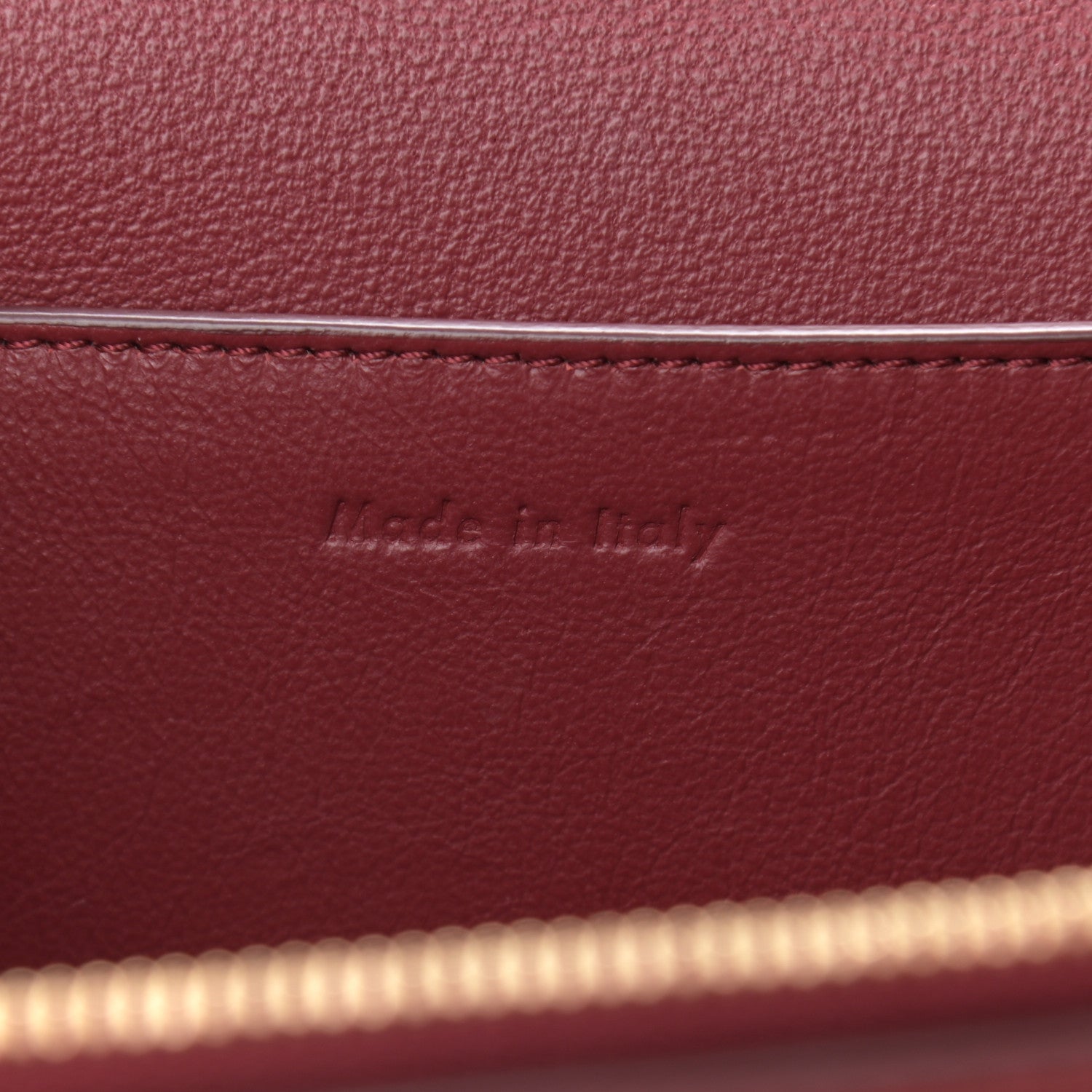 Celine Shiny Smooth Calfskin Medium Frame Shoulder Bag Ruby Nude 7 of 11