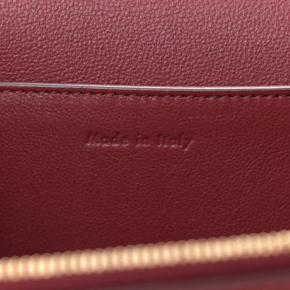 Celine Shiny Smooth Calfskin Medium Frame Shoulder Bag Ruby Nude 7 of 11