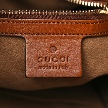 Gucci GG Supreme Monogram Linea A Hobo Brown 7 of 10