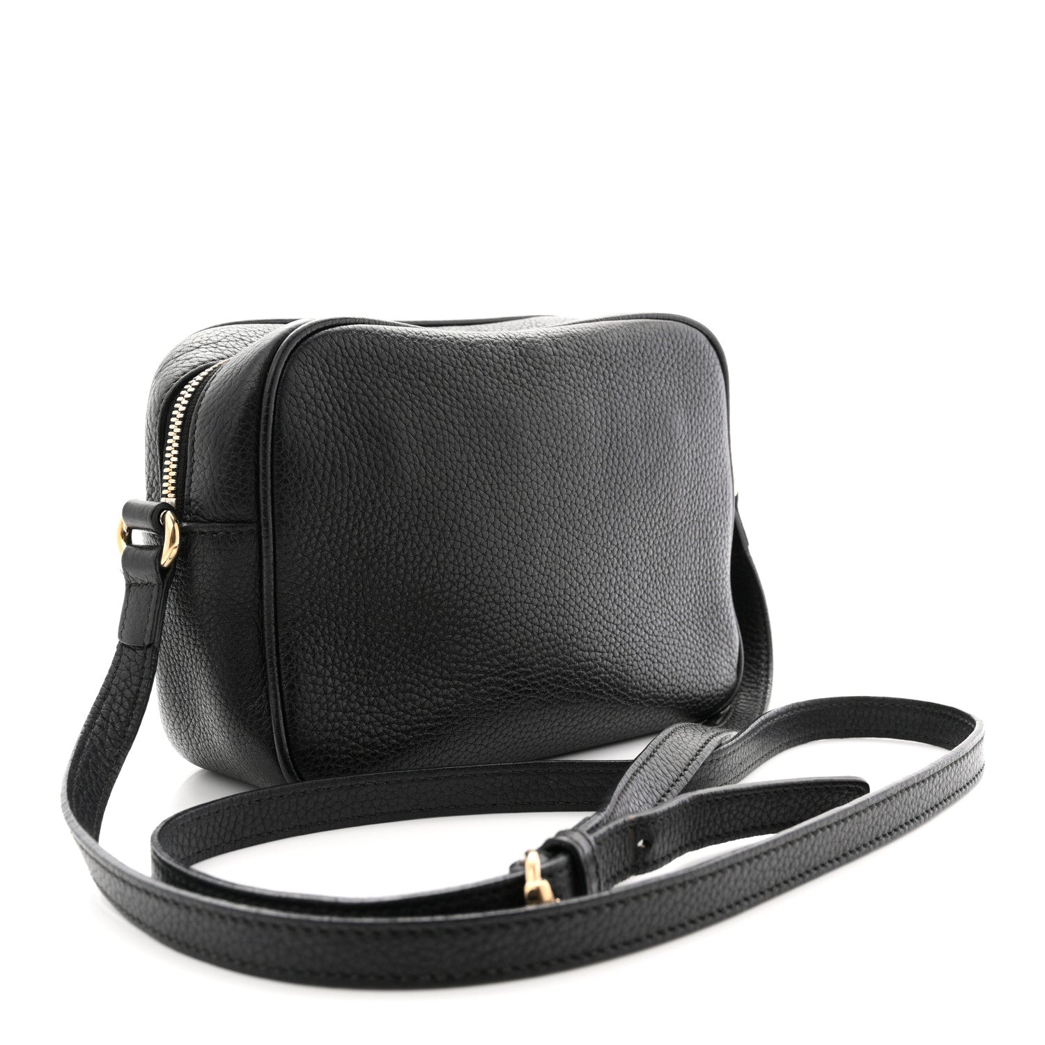 Gucci Pebbled Calfskin Small Soho Disco Bag Black 3 of 17