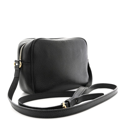 Gucci Pebbled Calfskin Small Soho Disco Bag Black 3 of 17