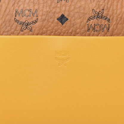 MCM Visetos Medium Klara Hobo Cognac Yellow 8 of 10