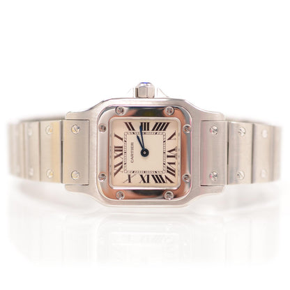 Cartier Stainless Steel 24mm Santos de Cartier Galbee Quartz Watch 1 of 7