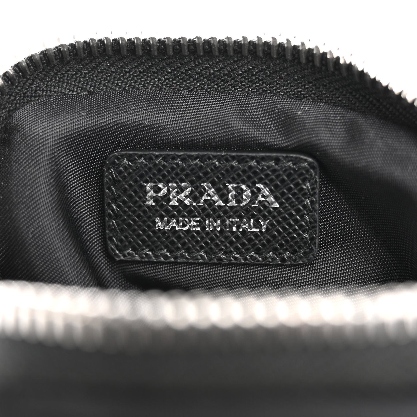 Re-Nylon Belt With Square Pouch Black