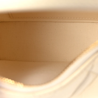 Chanel Caviar Quilted Hobo Clutch With Chain White 5 of 11