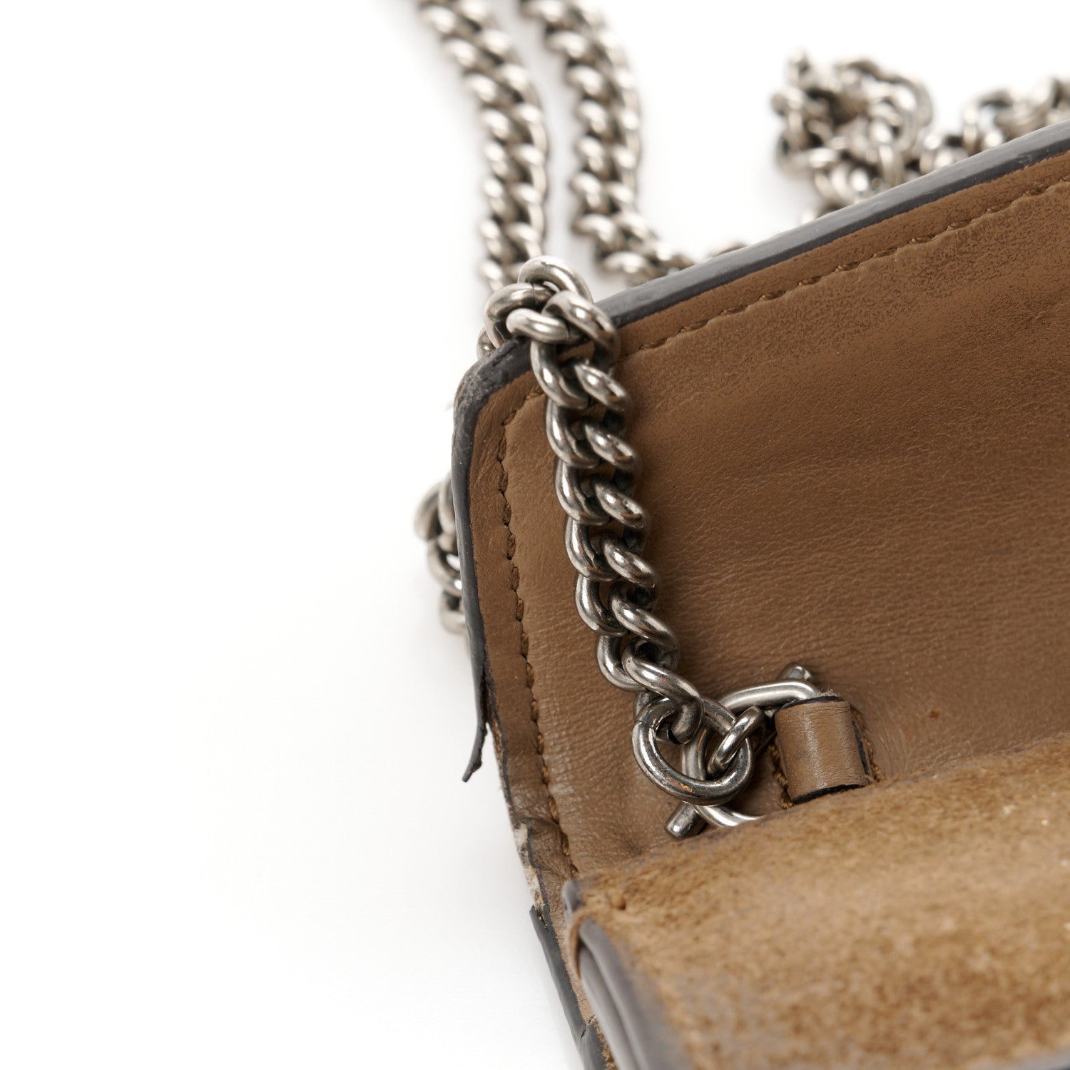 Gucci GG Supreme Monogram Super Mini Dionysus Shoulder Bag Taupe 10 of 14