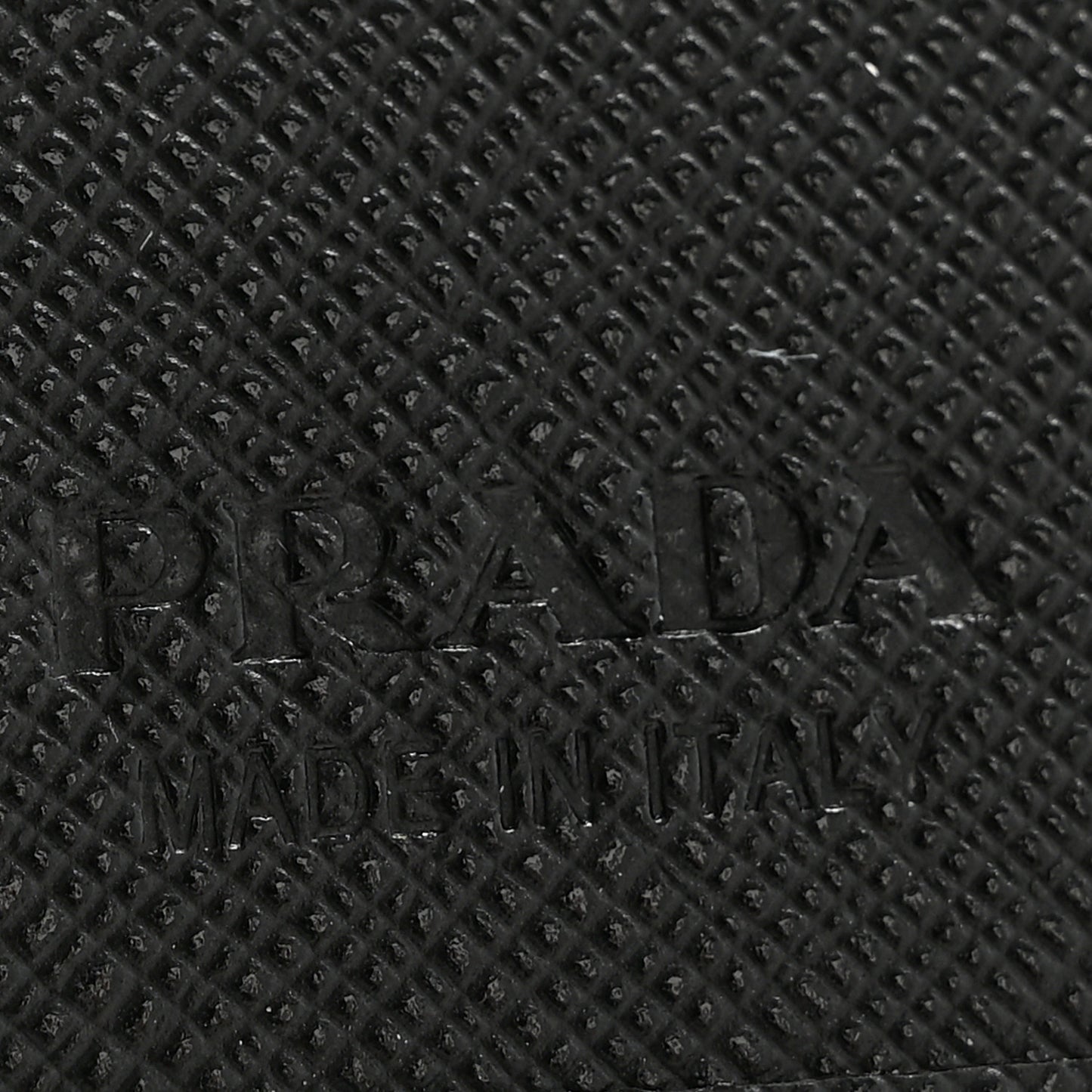Saffiano Passport Holder Black