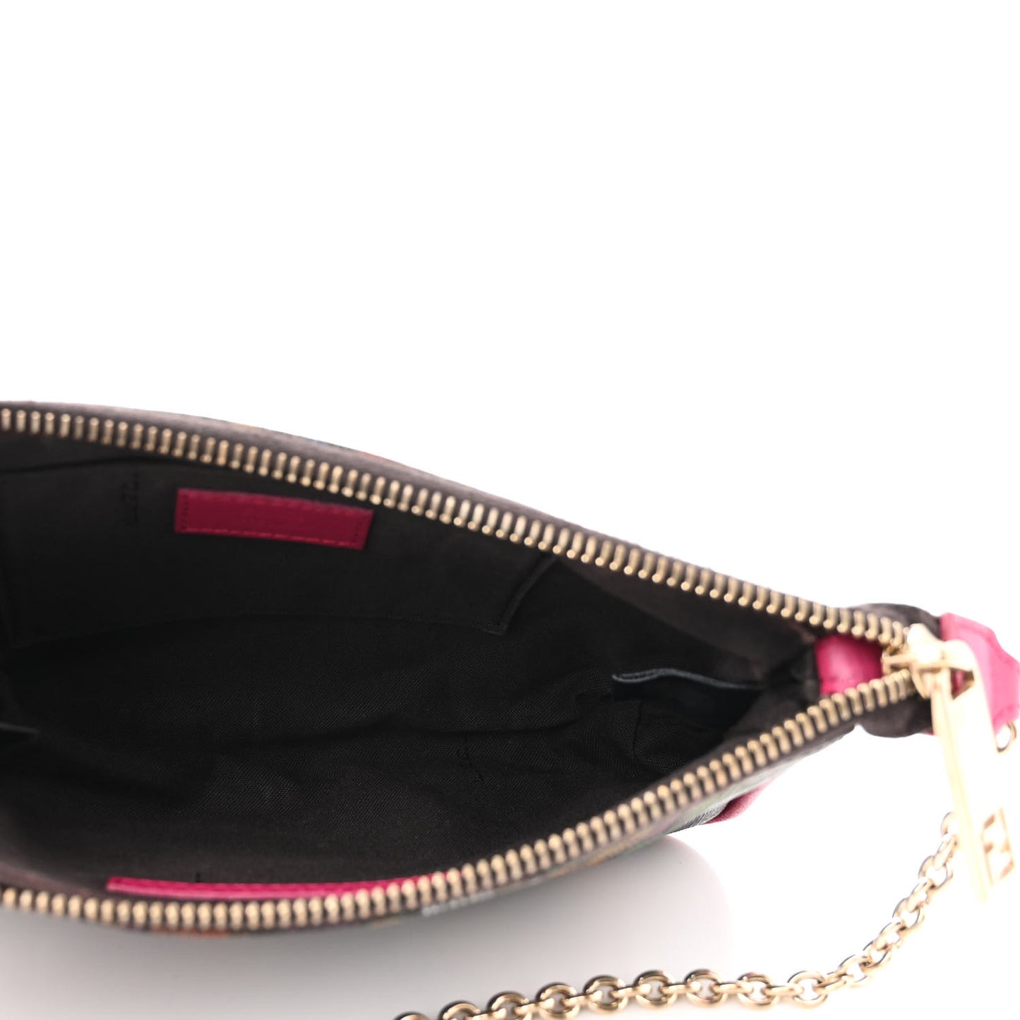 Zucchino Spalmati FF Multicolor Pochette Tobacco Multicolor Fuchsia