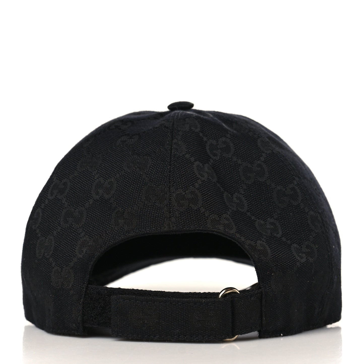 Monogram Textured Dollar Calfskin Zeno Baseball Hat XL Black