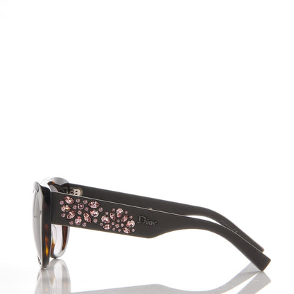 Christian Dior Crystal Inedite Sunglasses Tortoise Pink 4 of 9