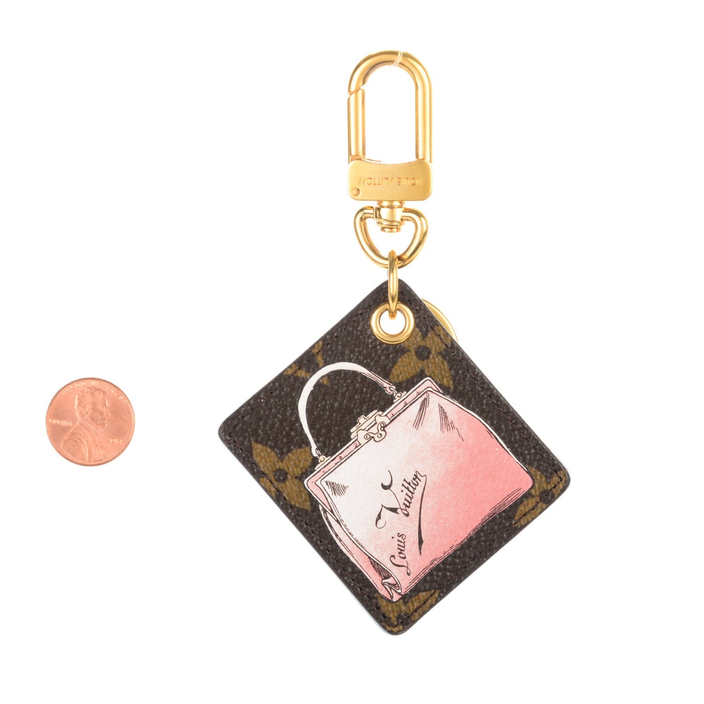 Monogram Affiche Bag Charm Key Ring