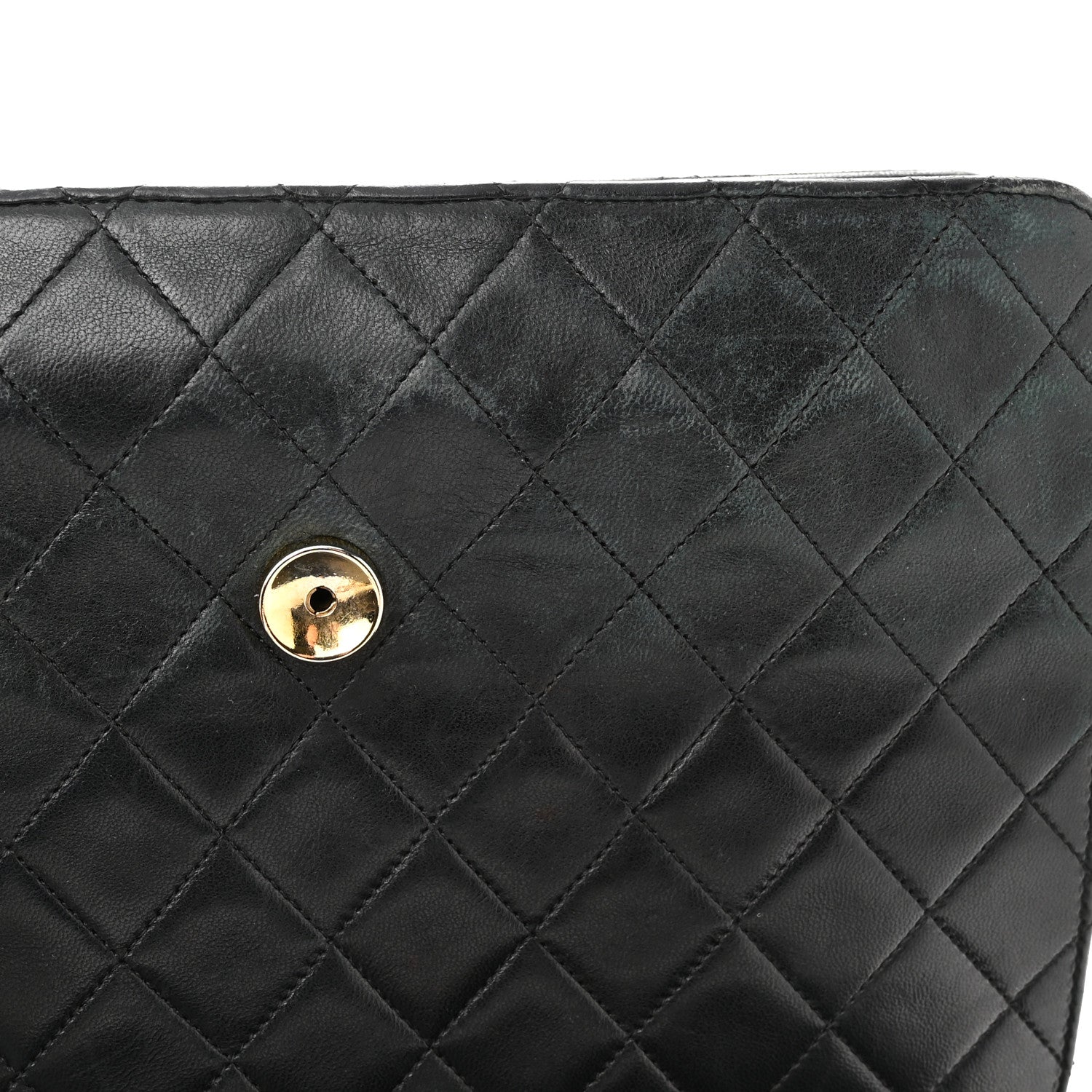 Chanel Lambskin Quilted Jumbo Single Flap Black 13 of 18