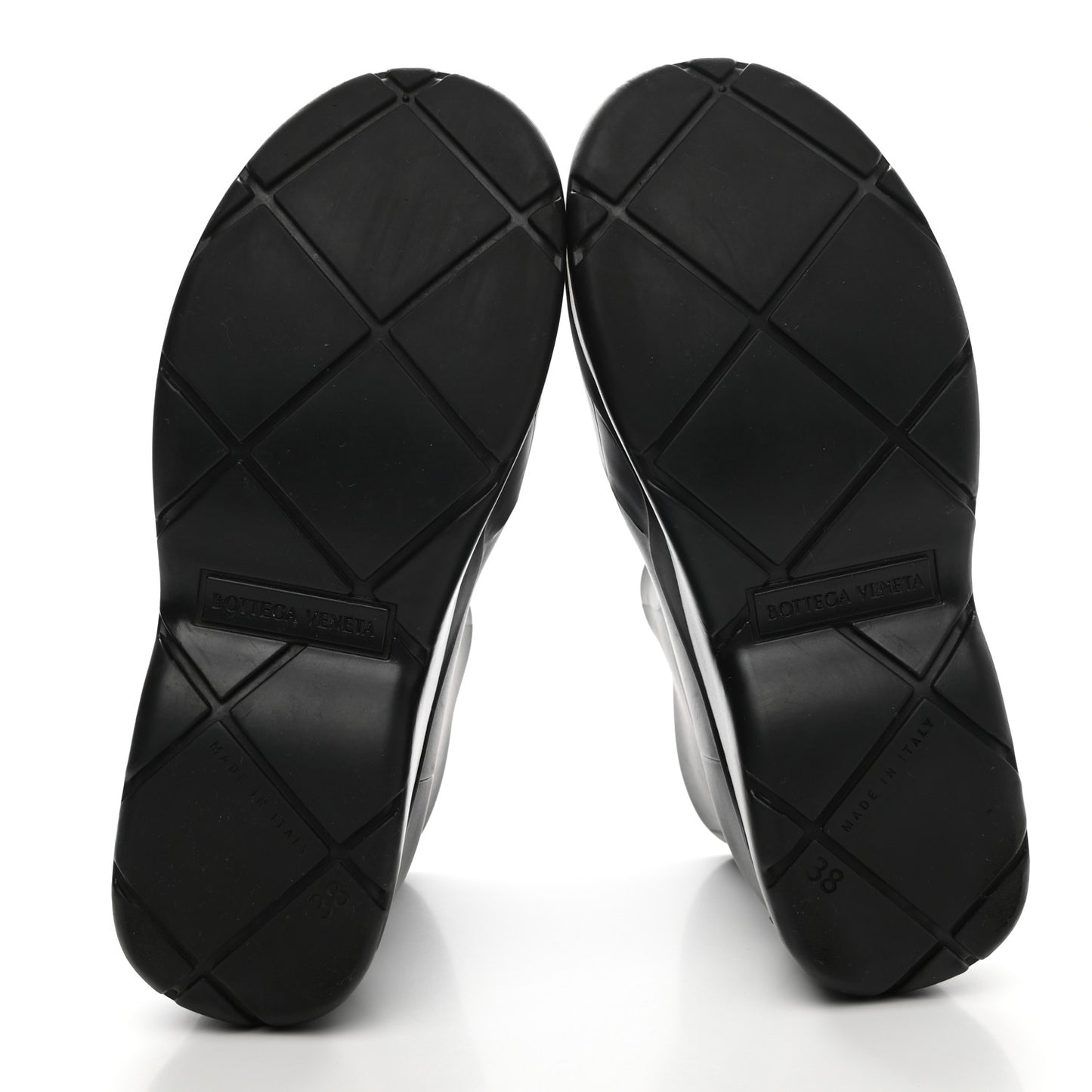 Rubber Puddle Ankle Boots 38 Black