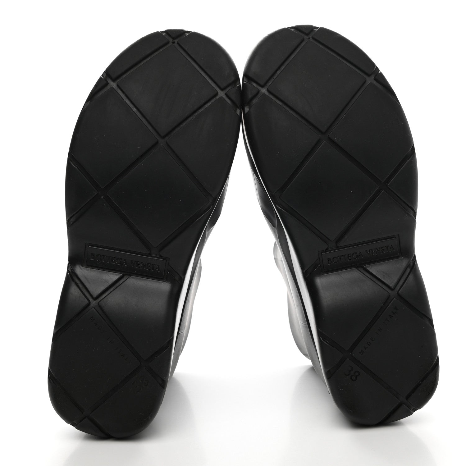 Bottega Veneta Rubber Puddle Ankle Boots 38 Black 5 of 8