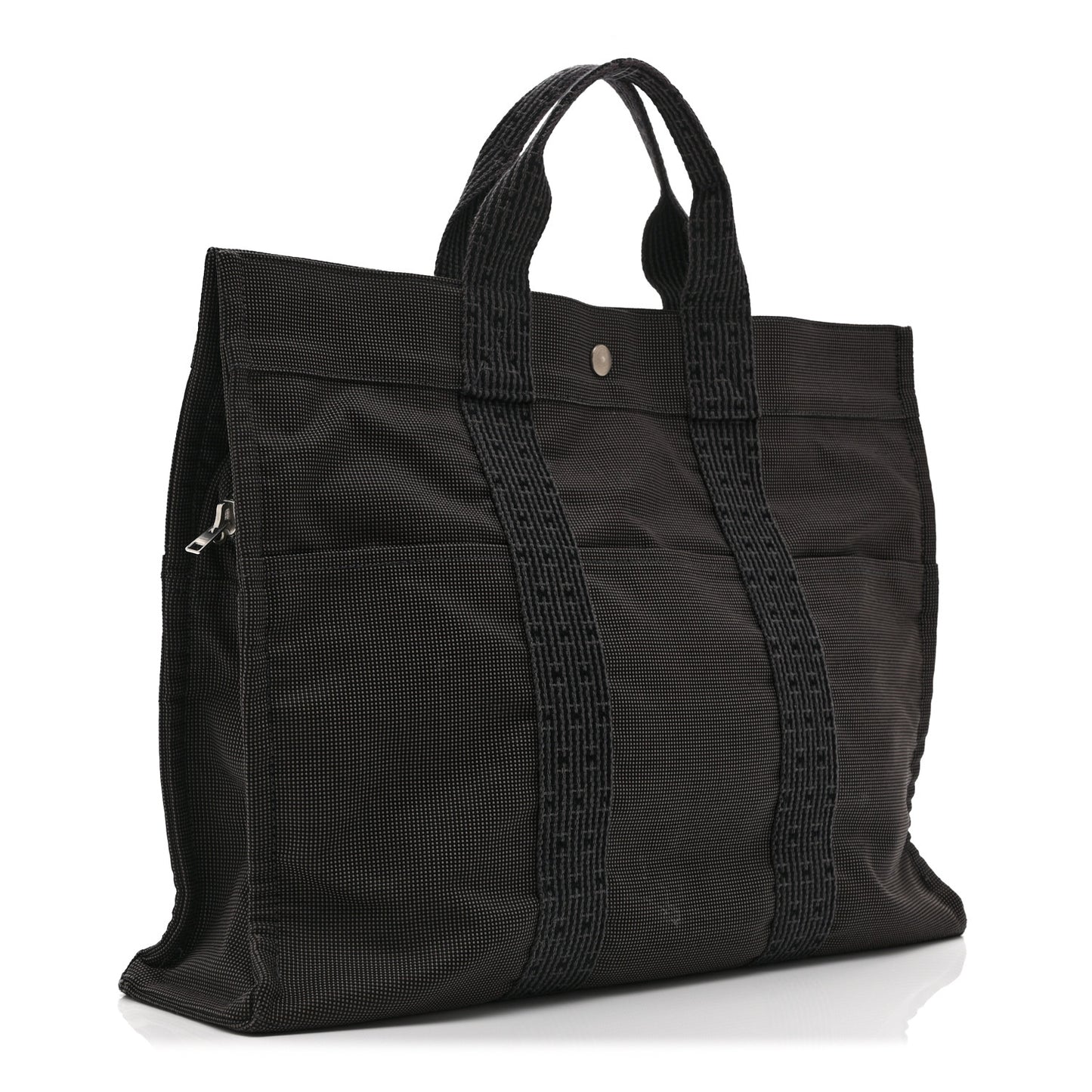 Canvas Herline MM Tote Grey
