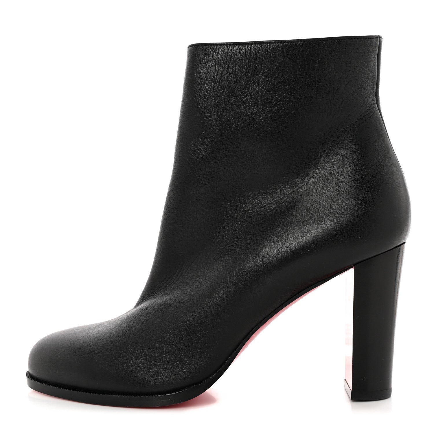 Christian Louboutin Calfskin Adox 85 Ankle Boots 40 Black 1 of 10