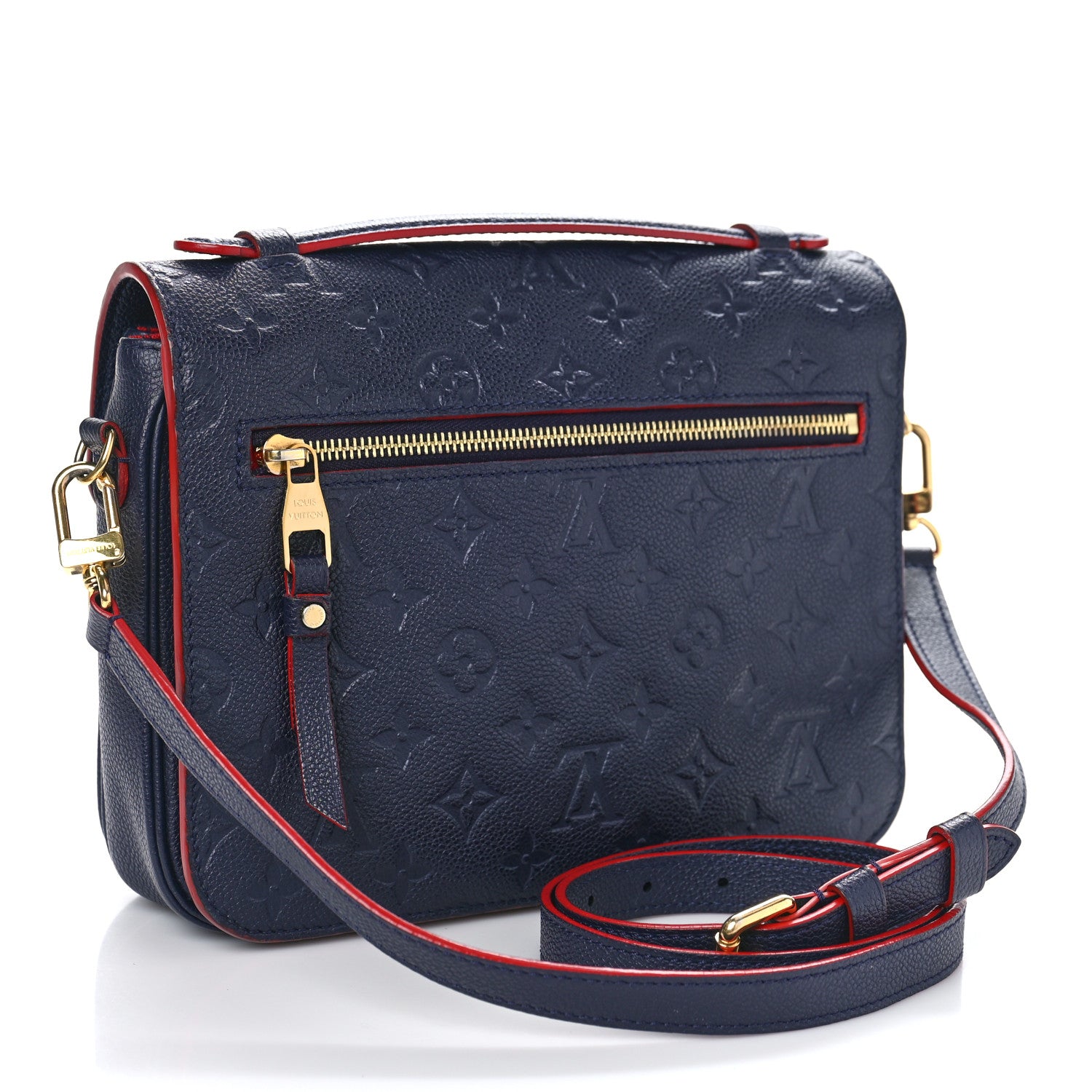 Louis Vuitton Empreinte Pochette Metis Marine Rouge 3 of 9