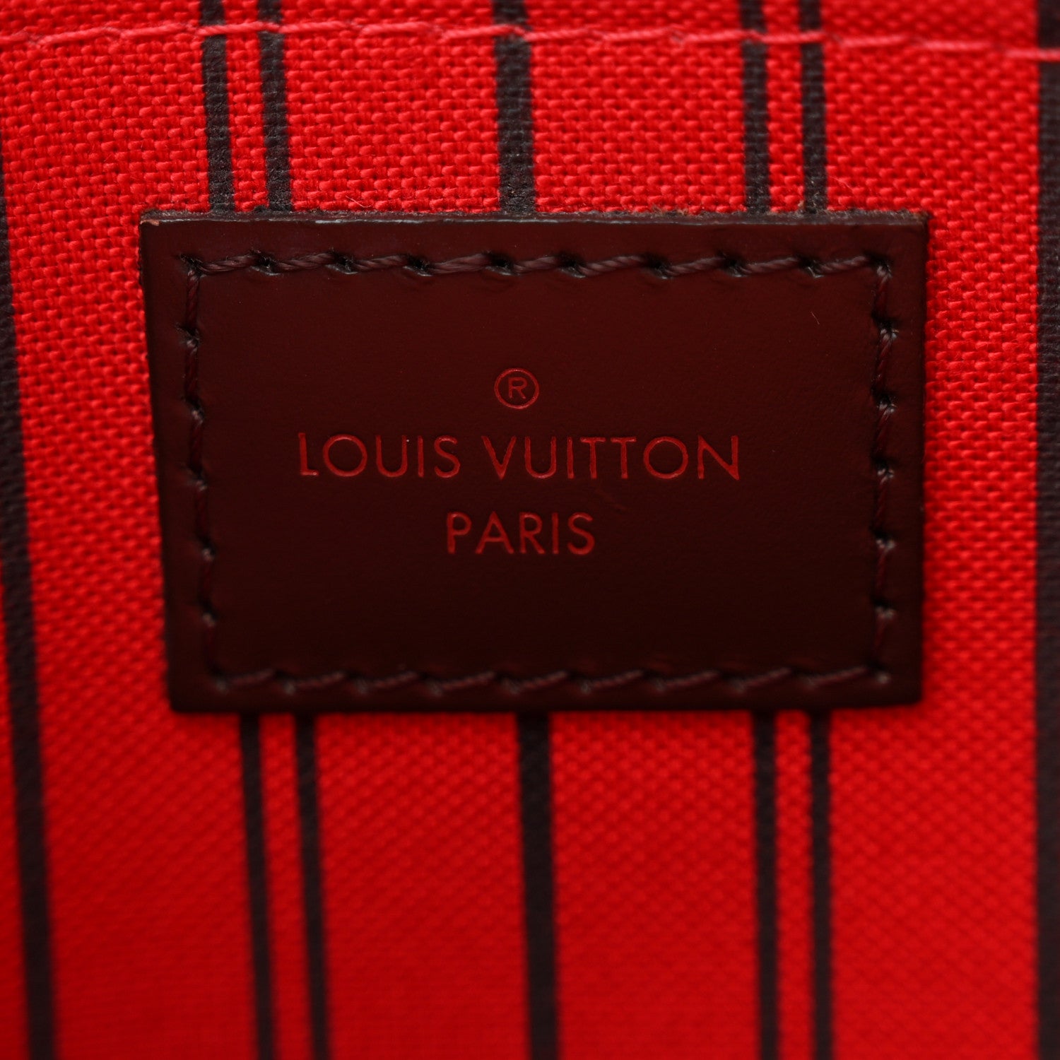 Louis Vuitton Damier Ebene Neverfull MM GM Pochette 5 of 11