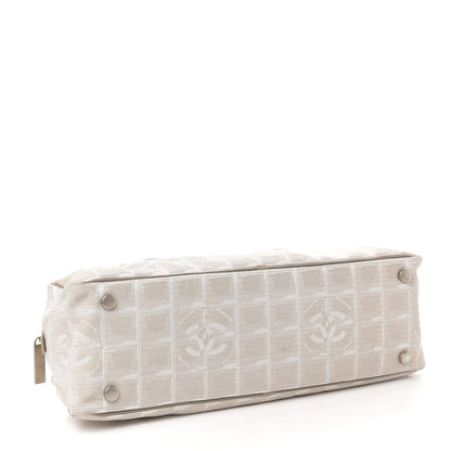 Chanel Nylon Travel Bowler Beige 4 of 11