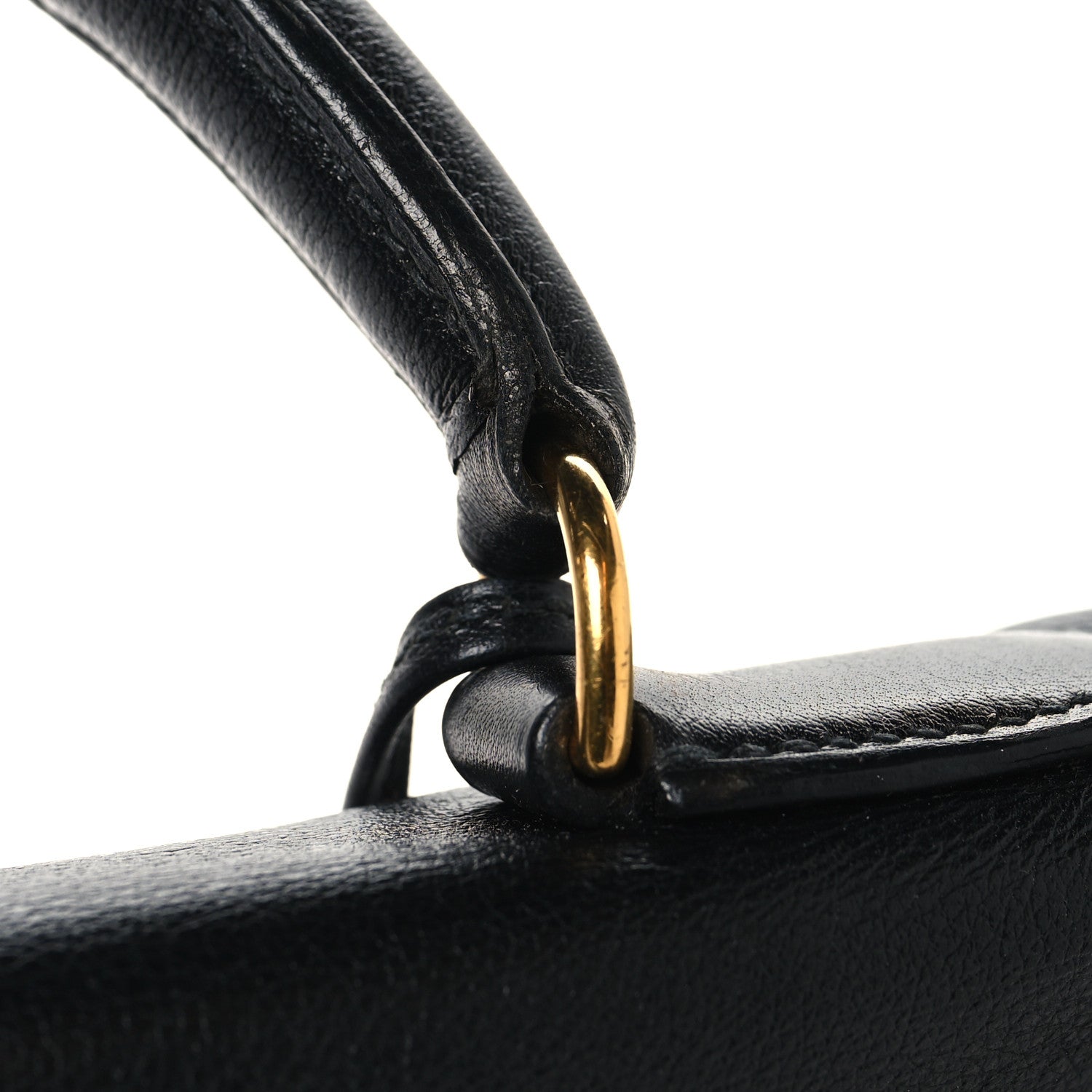 Hermes Evercalf Kelly Retourne 28 Black 14 of 15