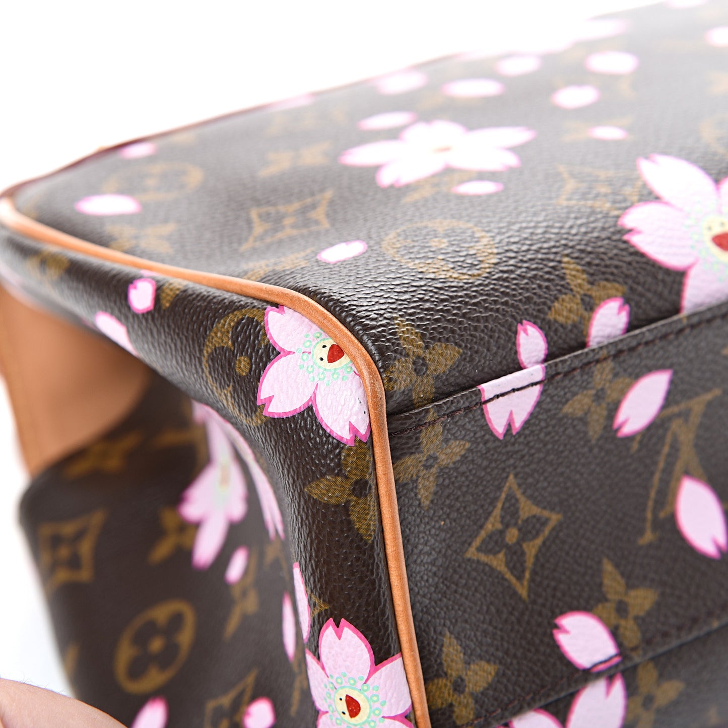 Monogram Cherry Blossom Sac Retro Bag Brown