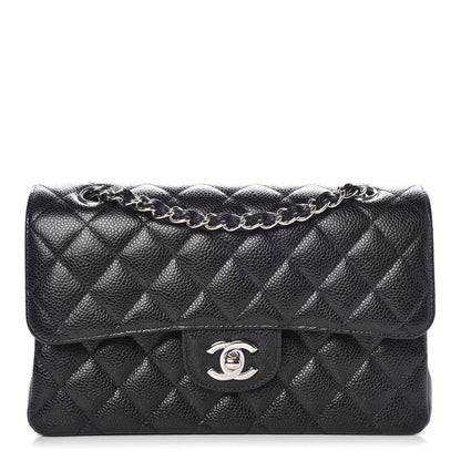 Chanel Caviar Quilted Small Double Flap Black 1 of 8