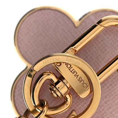 Louis Vuitton Metal Monogram Into The Flower Bag Charm Key Holder 4 of 4