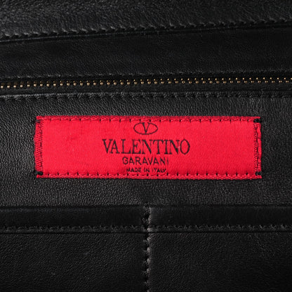 Valentino Garavani Vitello Medium Rockstud Tote Black 6 of 8