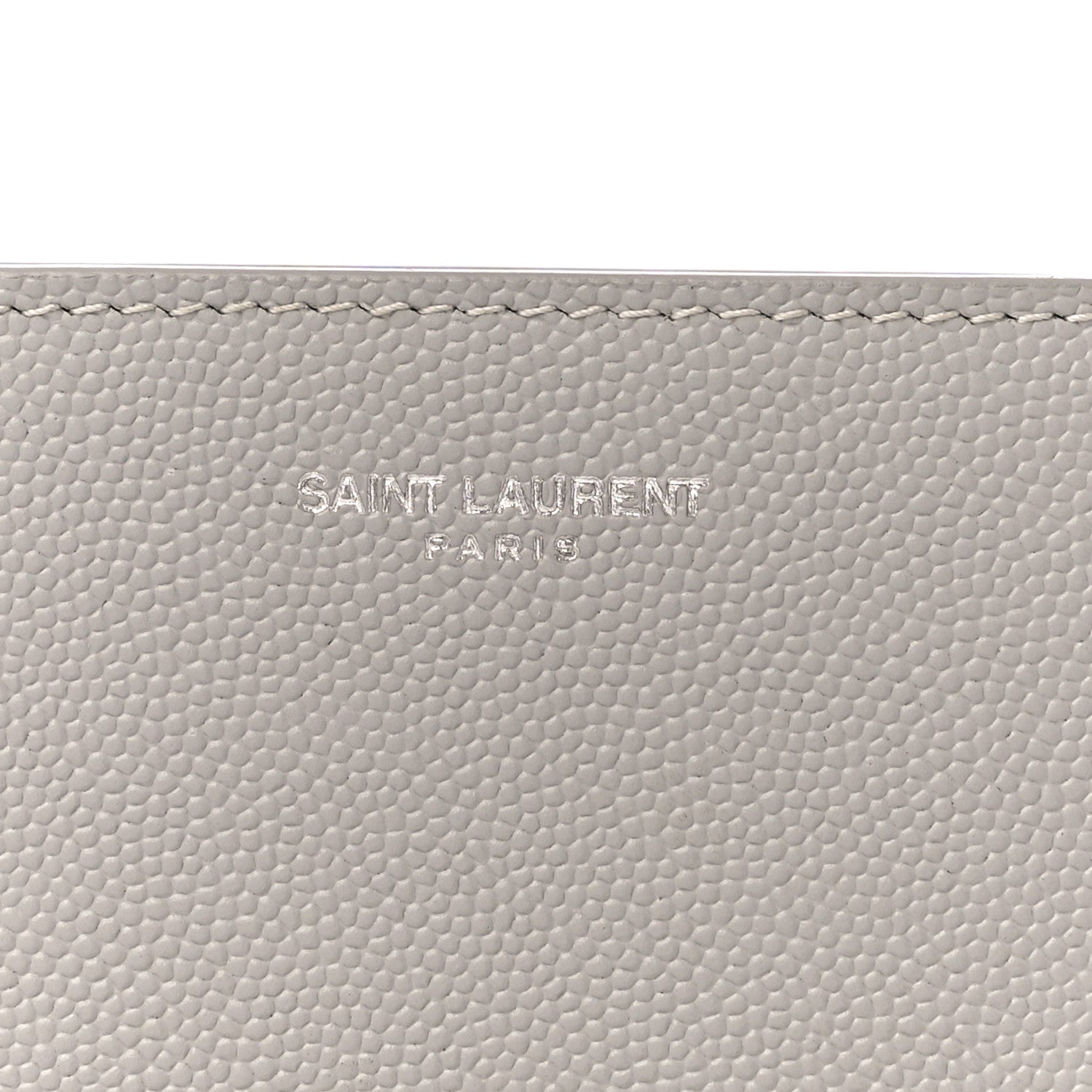 Saint Laurent Grain De Poudre Paris East West Wallet Storm 7 of 9