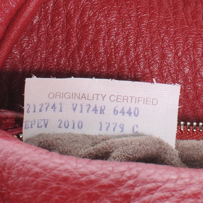 Bottega Veneta Cervo Deerskin Hobo Red 7 of 7