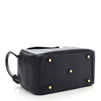 Hermes Taurillon Clemence Lindy 26 Bleu Nuit 4 of 13