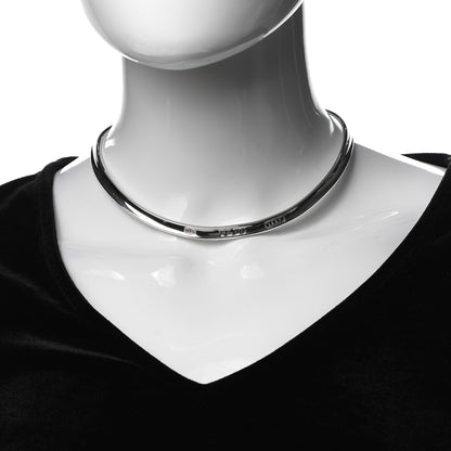 Tiffany Sterling Silver 1837 Collar Necklace 2 of 4