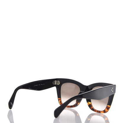 Celine Catherine Sunglasses CL 41098/F/S Black Havana 4 of 6