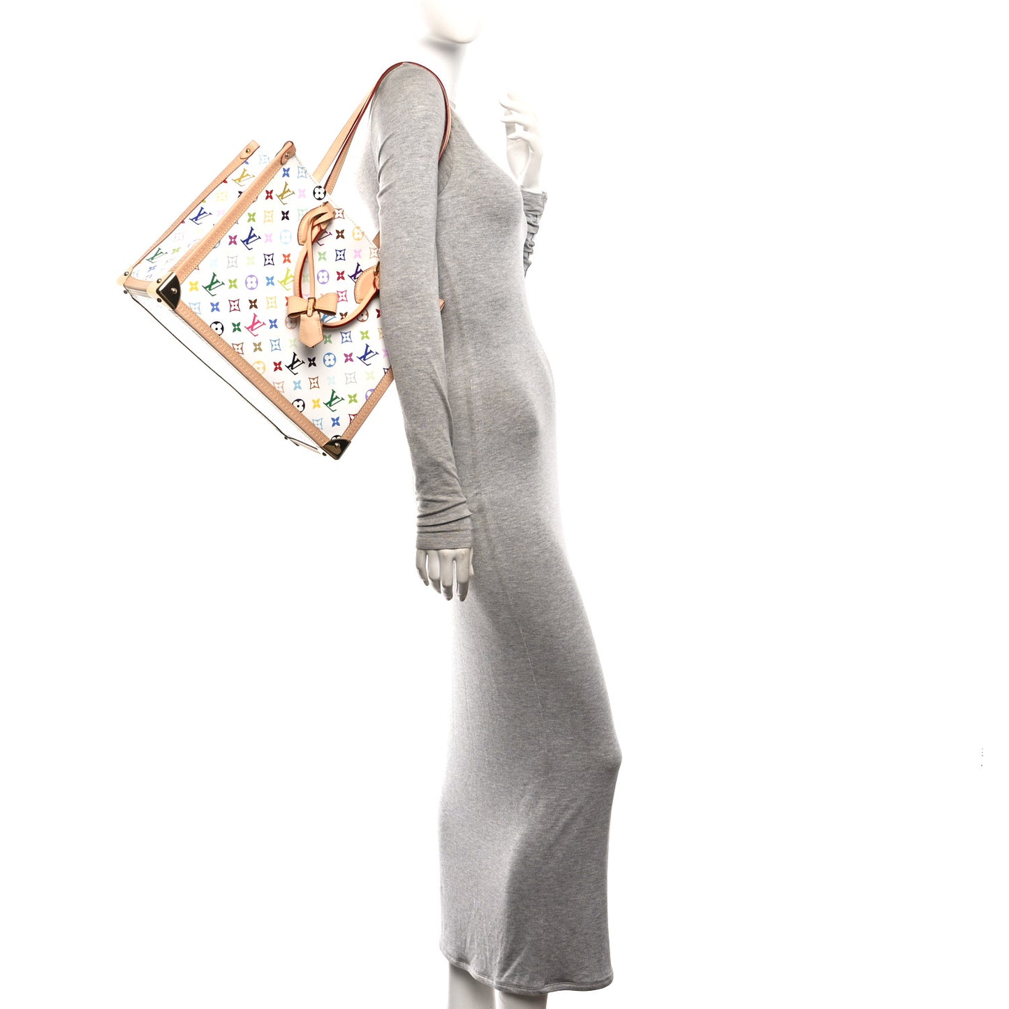 LV X TM Monogram Multicolor Onthego MM White