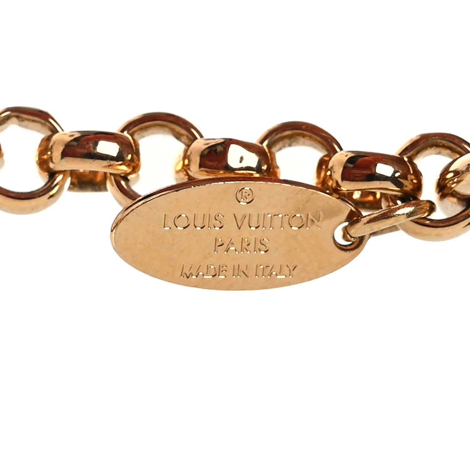 Louis Vuitton Strass Vivienne Porte Cles Charm Key Holder Gold