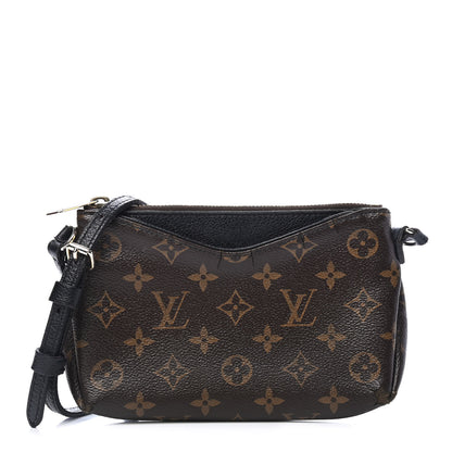 Louis Vuitton Monogram Pallas Clutch Black 1 of 11
