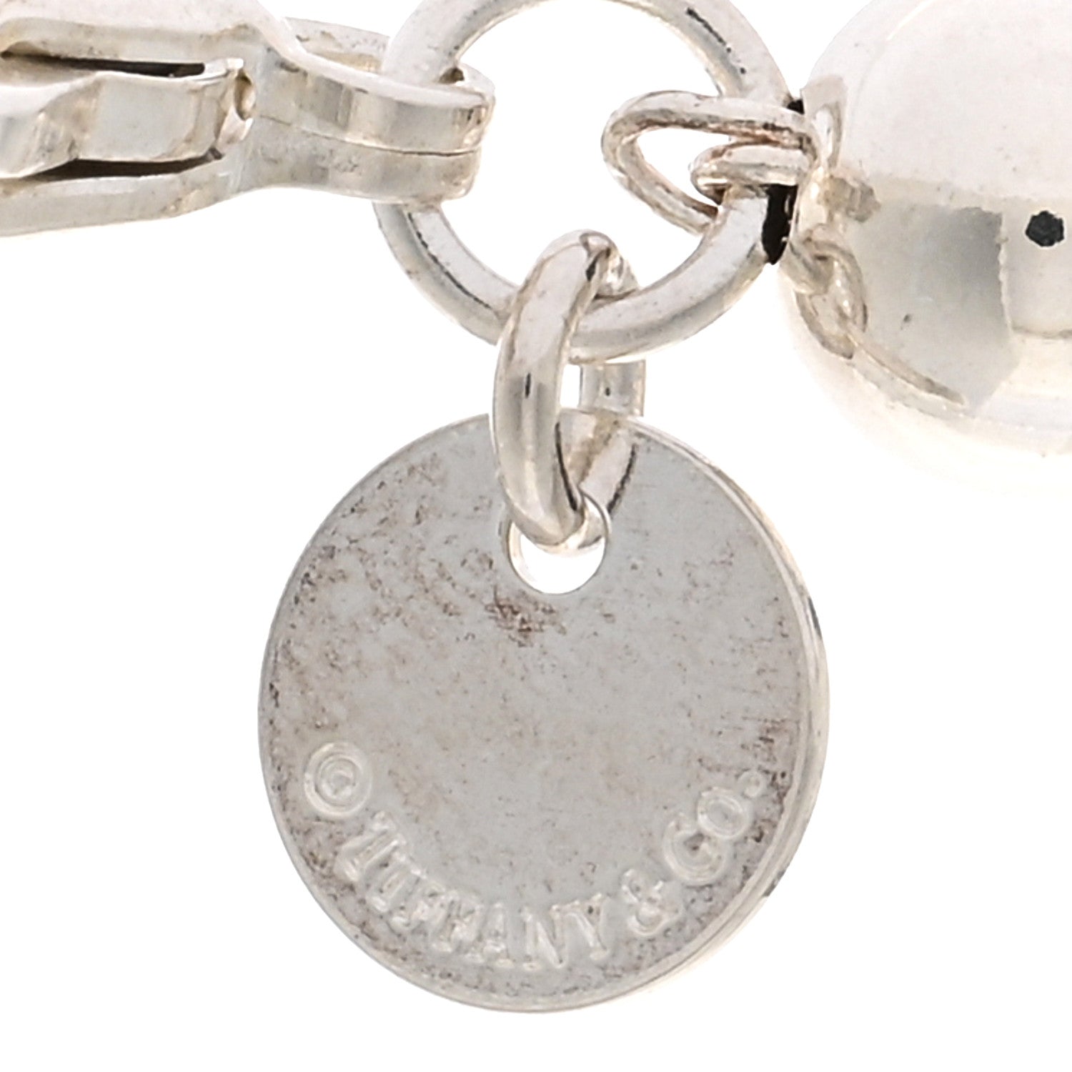 Tiffany Sterling Silver HardWear Graduated Ball Necklace 4 of 4