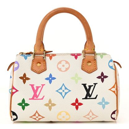 Louis Vuitton Monogram Multicolor Mini Sac HL Speedy White 1 of 11