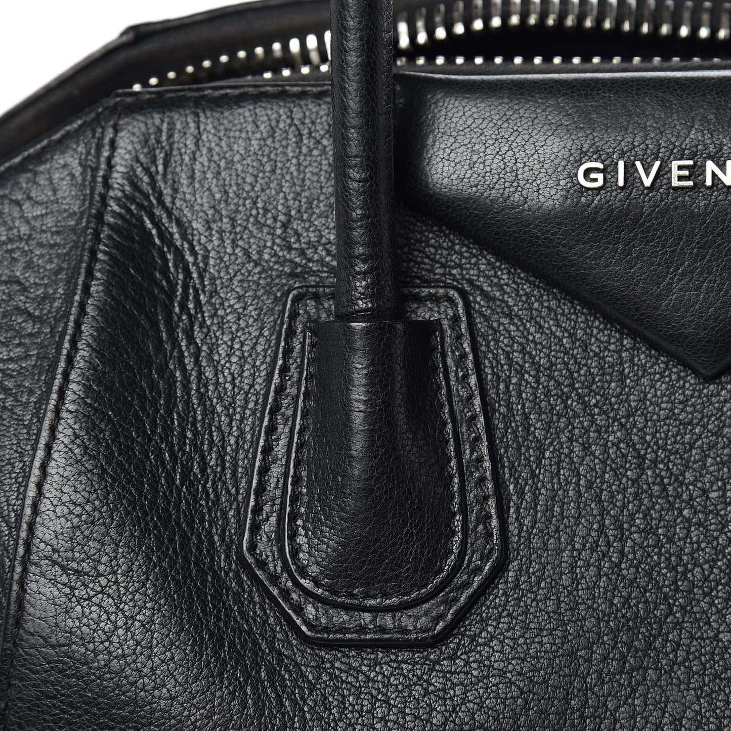 Sugar Goatskin Small Antigona Black