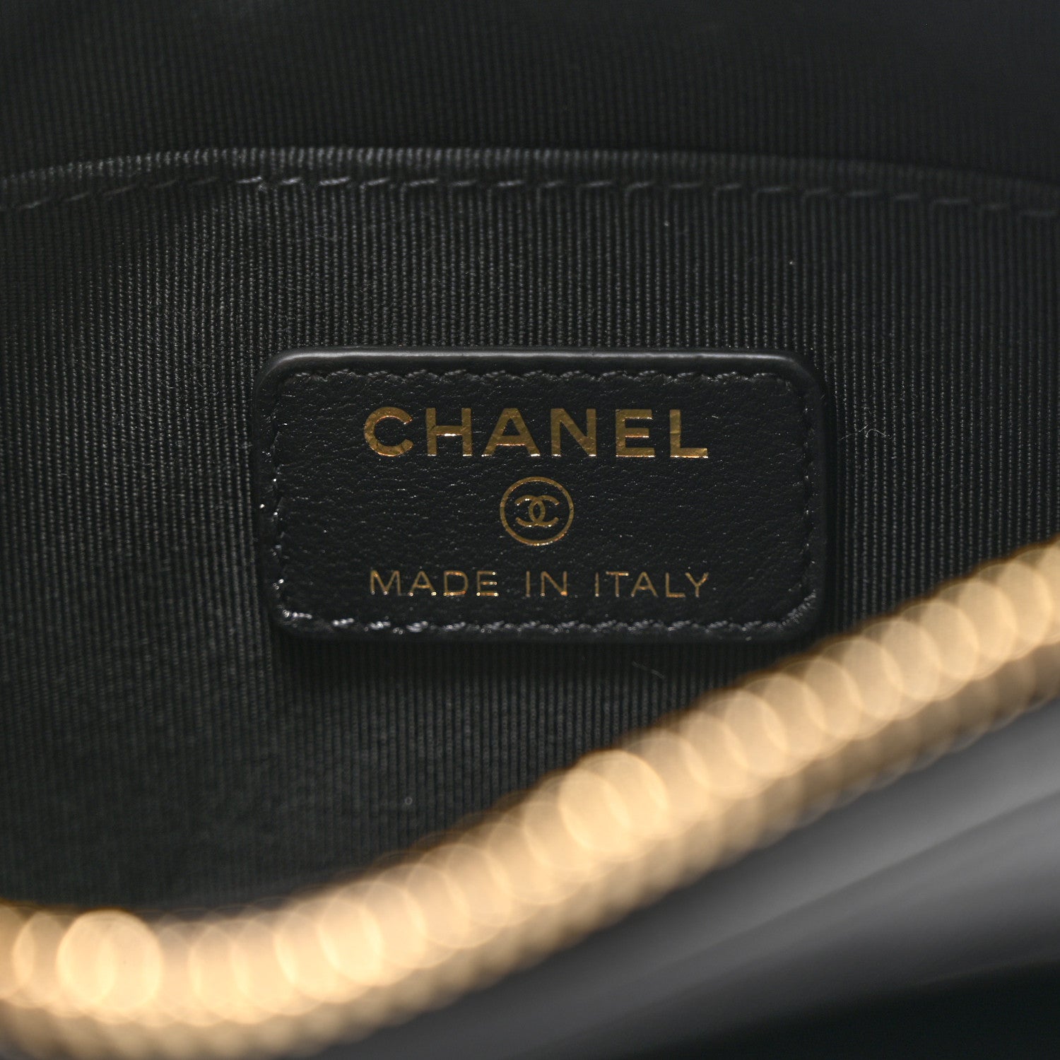 Chanel Lambskin Quilted Waist Bag With Pouch Black 7 of 11